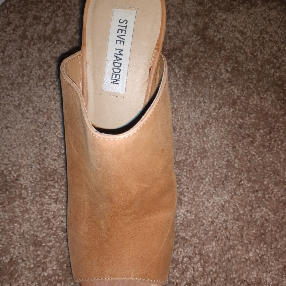 Steve Madden Leather Slide Sandal